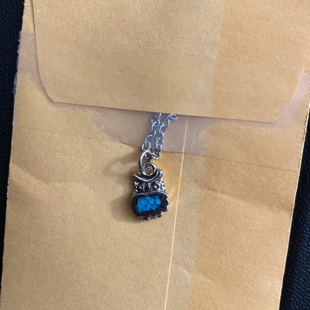 Silver pendant and chain